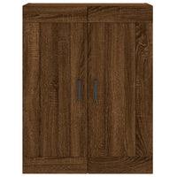 Thumbnail for Highboard Braun Eichen-Optik 69,5x34x180 cm Holzwerkstoff