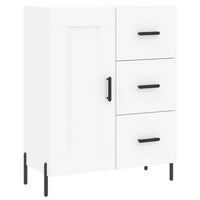 Thumbnail for Highboard Weiß 69,5x34x180 cm Holzwerkstoff