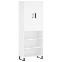 Thumbnail for Highboard Weiß 69,5x34x180 cm Holzwerkstoff