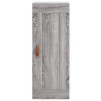 Thumbnail for Highboard Grau Sonoma 34,5x34x180 cm Holzwerkstoff