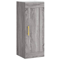 Thumbnail for Highboard Grau Sonoma 34,5x34x180 cm Holzwerkstoff