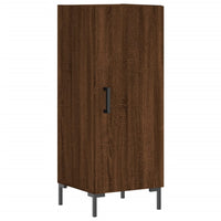 Thumbnail for Highboard Braun Eichen-Optik 34,5x34x180 cm Holzwerkstoff