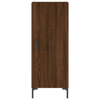 Thumbnail for Highboard Braun Eichen-Optik 34,5x34x180 cm Holzwerkstoff