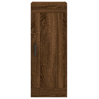 Thumbnail for Highboard Braun Eichen-Optik 34,5x34x180 cm Holzwerkstoff