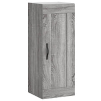 Thumbnail for Highboard Grau Sonoma 34,5x34x180 cm Holzwerkstoff