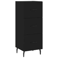 Thumbnail for Highboard Schwarz 34,5x34x180 cm Holzwerkstoff