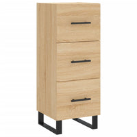 Thumbnail for Highboard Sonoma-Eiche 34,5x34x180 cm Holzwerkstoff