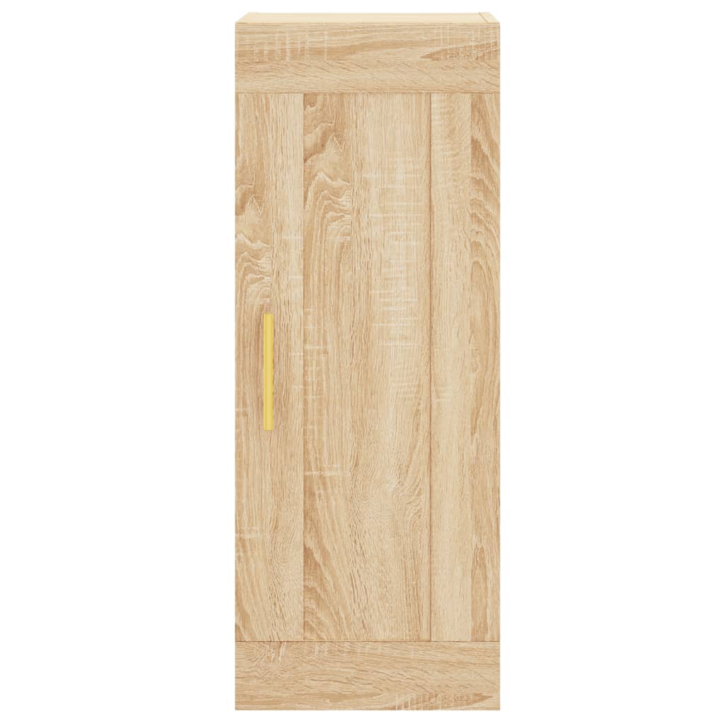 Highboard Sonoma-Eiche 34,5x34x180 cm Holzwerkstoff