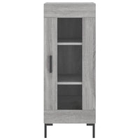 Thumbnail for Highboard Grau Sonoma 34,5x34x180 cm Holzwerkstoff