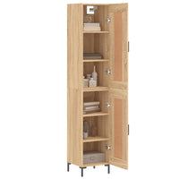 Thumbnail for Highboard Sonoma-Eiche 34,5x34x180 cm Holzwerkstoff