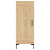 Thumbnail for Highboard Sonoma-Eiche 34,5x34x180 cm Holzwerkstoff