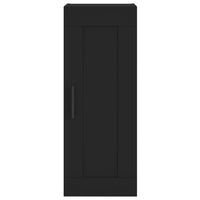 Thumbnail for Highboard Schwarz 34,5x34x180 cm Holzwerkstoff