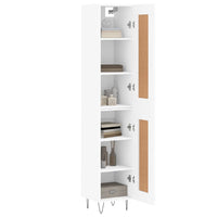 Thumbnail for Highboard Weiß 34,5x34x180 cm Holzwerkstoff