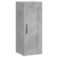Thumbnail for Highboard Betongrau 34,5x34x180 cm Holzwerkstoff