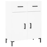 Thumbnail for Highboard Weiß 69,5x34x180 cm Holzwerkstoff