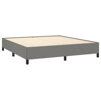 Thumbnail for Boxspringbett mit Matratze Dunkelgrau 180x200 cm Stoff