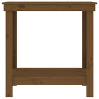 Thumbnail for Werkbank Honigbraun 80x50x80 cm Massivholz Kiefer
