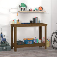 Thumbnail for Werkbank Honigbraun 110x50x80 cm Massivholz Kiefer