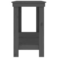 Thumbnail for Werkbank Grau 140x50x80 cm Massivholz Kiefer