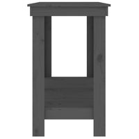 Thumbnail for Werkbank Grau 180x50x80 cm Massivholz Kiefer