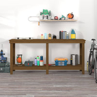 Thumbnail for Werkbank Honigbraun 180x50x80 cm Massivholz Kiefer