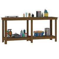 Thumbnail for Werkbank Honigbraun 180x50x80 cm Massivholz Kiefer