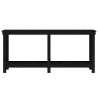 Thumbnail for Werkbank Schwarz 180x50x80 cm Massivholz Kiefer