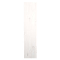 Thumbnail for Heizkörperverkleidung Weiß 79,5x19x84 cm Massivholz Kiefer