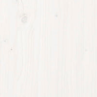 Thumbnail for Heizkörperverkleidung Weiß 79,5x19x84 cm Massivholz Kiefer