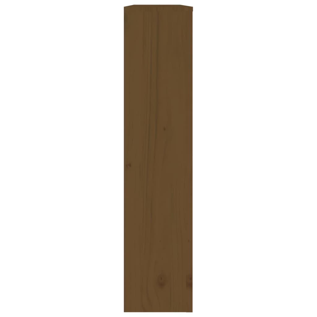 Heizkörperverkleidung Honigbraun 108,5x19x84cm Massivholz