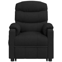 Thumbnail for Massagesessel mit Aufstehhilfe Schwarz Stoff