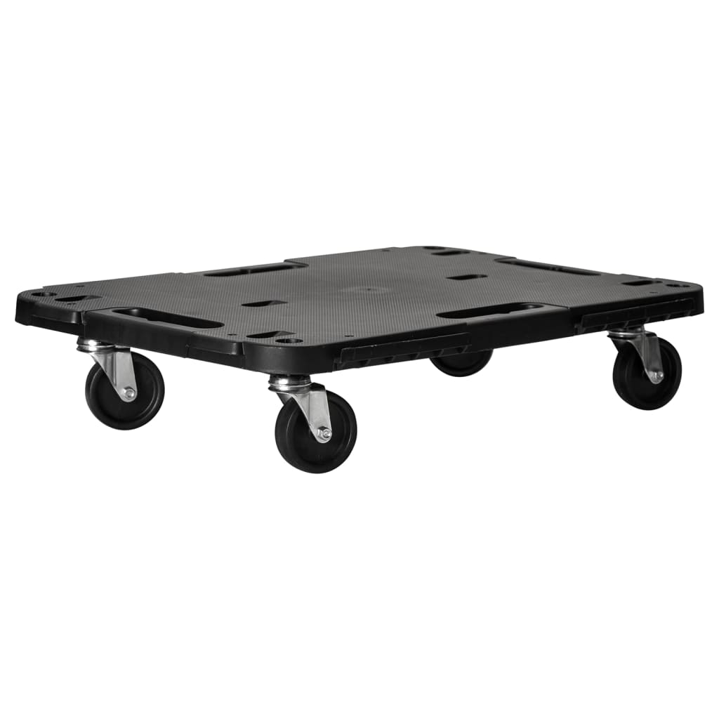 Transportroller 5 Stk. Schwarz 58x38x12 cm Polypropylen