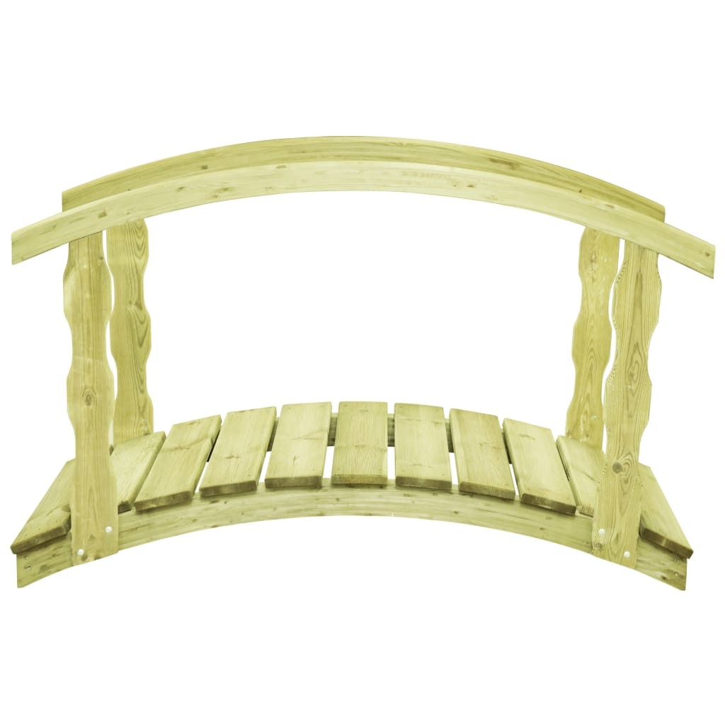 Gartenbrücke B-Ware 170x74x105 cm Kiefernholz Imprägniert