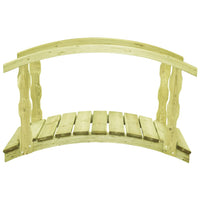Thumbnail for Gartenbrücke B-Ware 170x74x105 cm Kiefernholz Imprägniert