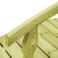 Thumbnail for Gartenbrücke B-Ware 170x74x105 cm Kiefernholz Imprägniert