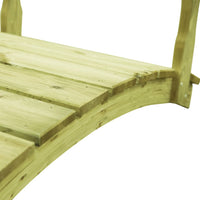 Thumbnail for Gartenbrücke B-Ware 170x74x105 cm Kiefernholz Imprägniert