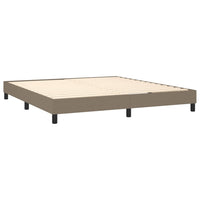 Thumbnail for Boxspringbett mit Matratze Taupe 160x200 cm Stoff