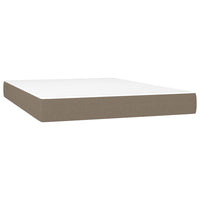 Thumbnail for Boxspringbett mit Matratze Taupe 160x200 cm Stoff