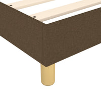 Thumbnail for Boxspringbett mit Matratze Dunkelbraun 200x200 cm Stoff