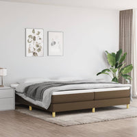 Thumbnail for Boxspringbett mit Matratze Dunkelbraun 200x200 cm Stoff