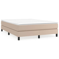 Thumbnail for Boxspringbett Matratze Cappuccino-Braun 140x200cm Kunstleder