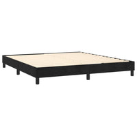 Thumbnail for Boxspringbett mit Matratze Schwarz 160x200 cm Samt