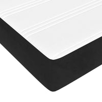 Thumbnail for Boxspringbett mit Matratze Schwarz 160x200 cm Samt