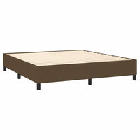 Thumbnail for Boxspringbett mit Matratze Dunkelbraun 160x200 cm Stoff