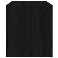 Thumbnail for Wand-Nachttisch Schwarz 50x36x40 cm