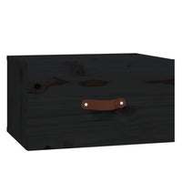 Thumbnail for Wand-Nachttisch Schwarz 40x29,5x22 cm
