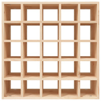 Thumbnail for Weinregal 56x25x56 cm Massivholz Kiefer