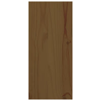 Thumbnail for Weinregal Honigbraun 56x25x56 cm Massivholz Kiefer