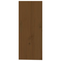 Thumbnail for Weinregal Honigbraun 62x25x62 cm Massivholz Kiefer