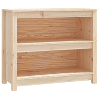 Thumbnail for Bücherregal 80x35x68 cm Massivholz Kiefer